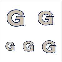 Georgetown Hoyas Fingernail Tattoos - 4 Pack