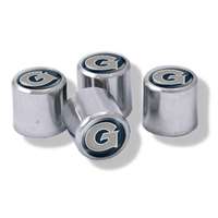 Georgetown Hoyas Domed Valve Stem Caps