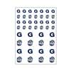 Georgetown Hoyas Small Sticker Sheet - 2 Sheets