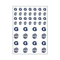 Georgetown Hoyas Small Sticker Sheet - 2 Sheets