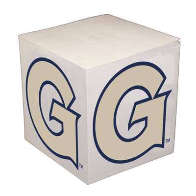 Georgetown Hoyas Sticky Note Memo Cube - 550 Sheets