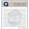 This 2 pack of memo pads features a team logo with a team color header that says Memo on each page. The body of the pad has lines and has a team logo in the background. Each pad contains 50 pages. (2 pack of 50each). Measures 4.5 inches wide by 5 inches t