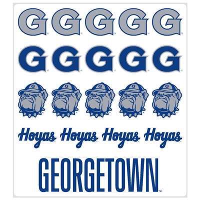 Georgetown Hoyas Multi-Purpose Vinyl Sticker Sheet