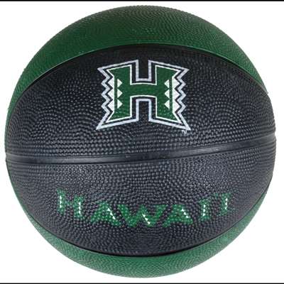 Hawaii Rainbow Warriors Mini Rubber Basketball