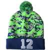 Seattle Seahawks 12th Man Pom Beanie - Digi Camo