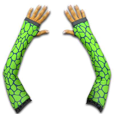 Seattle Seahawks Inspired Team Color HD Arm Sox - Elephant Print