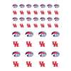 Houston Cougars Small Sticker Sheet - 2 Sheets