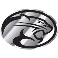 Houston Cougars Chrome Plastic Auto Emblem