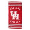 Houston Cougars Stripes Beach Towel