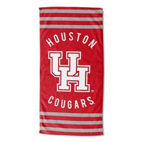 Houston Cougars Stripes Beach Towel