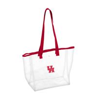 Houston Cougars Clear Stadium Tote Bag