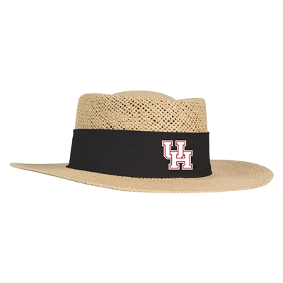 Houston Cougars Ahead Gambler Straw Hat