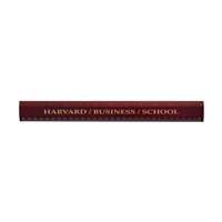 Harvard Crimson Wood Ruler