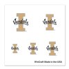 Idaho Vandals Fingernail Tattoos - 4 Pack