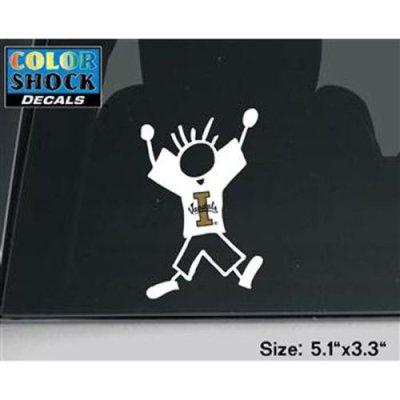 Idaho Vandals Decal - Dad Outline W/ Logo