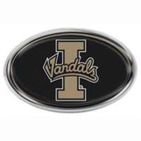 Idaho Vandals Chromed Auto Emblem w/Domed Insert