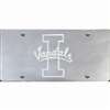 Idaho Vandals Inlaid Acrylic License Plate - Silver Mirror Background