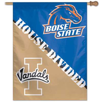 : Chiefs and Broncos House Divided Flag Rivalry Banner : Sports  & Outdoors