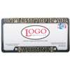 Idaho Vandals Alumni Chrome Plastic License Plate Frame