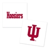 Indiana Hoosiers Temporary Tattoo - 4 Pack