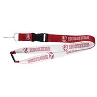 Indiana Hoosiers 2-Sided Logo Lanyard