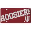 Indiana Hoosiers Full Color Mega Inlay License Plate