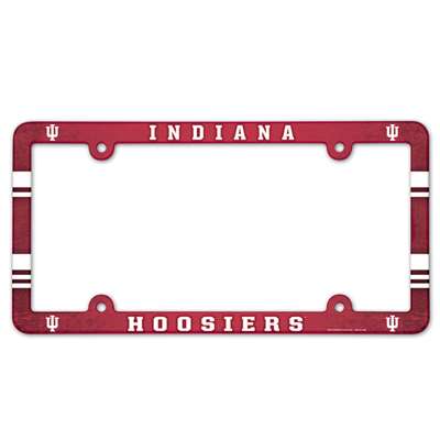 Indiana Hoosiers Plastic License Plate Frame