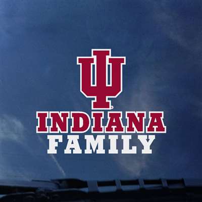 Indiana Hoosiers Transfer Decal - Family