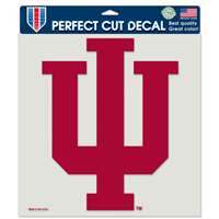 Indiana Hoosiers Full Color Die Cut Decal - 8" X 8"