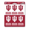 Indiana Hoosiers Mini Decals - 12 Pack