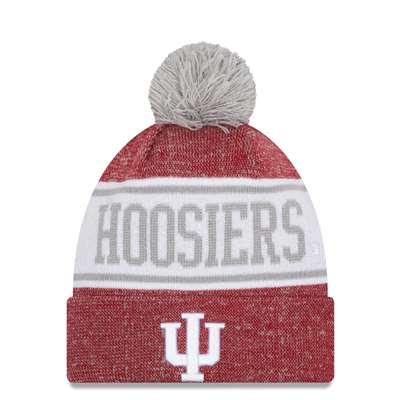 Indiana Hoosiers New Era Banner Knit Beanie