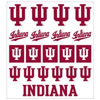 Indiana Hoosiers Multi-Purpose Vinyl Sticker Sheet