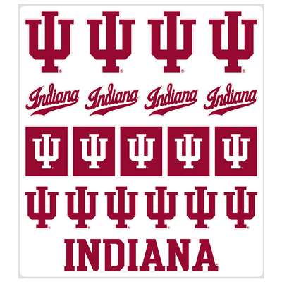 Indiana Hoosiers Multi-Purpose Vinyl Sticker Sheet