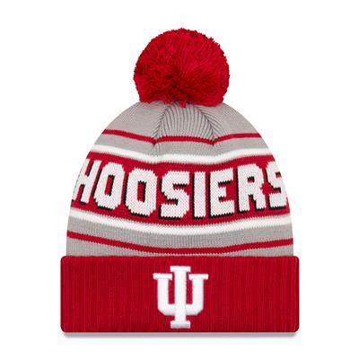 Indiana Hoosiers New Era Cheer Knit Beanie