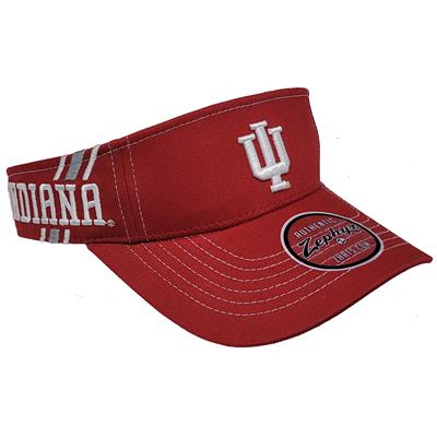 Indiana Hoosiers Zephyr Flyover Adjustable Visor