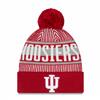 Indiana Hoosiers New Era Striped Knit