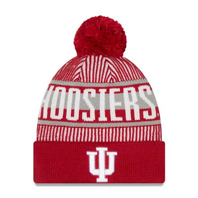 Indiana Hoosiers New Era Striped Knit