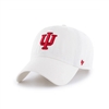 Indiana Hoosiers 47 Brand Clean Up Adjustable Hat - White