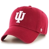 Indiana Hoosiers 47 Brand Clean Up Adjustable Hat