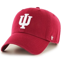 Indiana Hoosiers 47 Brand Clean Up Adjustable Hat