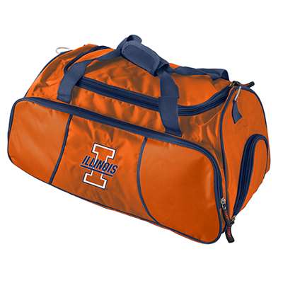 Illinois Fighting Illini Gym Duffel Bag