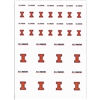 Illinois Fighting Illini Small Sticker Sheet - 2 Sheets