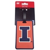 Illinois Fighting Illini Soft Luggage/Bag Tag