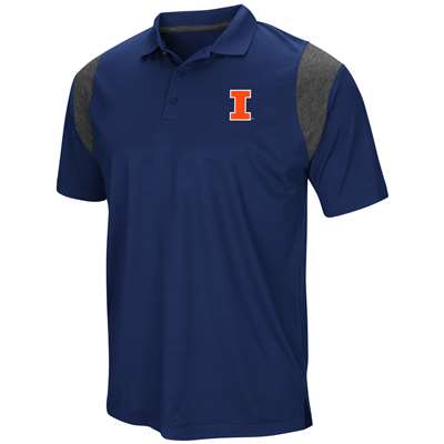 Illinois Fighting Illini Colosseum Friend Polo Shirt