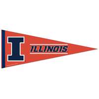 Illinois Fighting Illini Premium Pennant - 12" X 30"