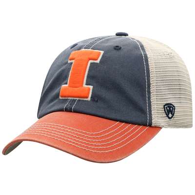 Illinois Fighting Illini Top of the World Offroad Trucker Hat