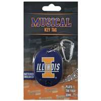 Illinois Fighting Illini Fightsong Musical Keychain