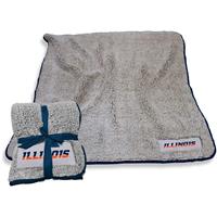 Illinois Fighting Illini Frosty Fleece Blanket