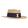 Illinois Fighting Illini Ahead Gambler Straw Hat