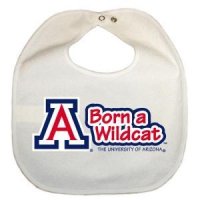 Arizona Newborn Vinyl Snap Bib - All White